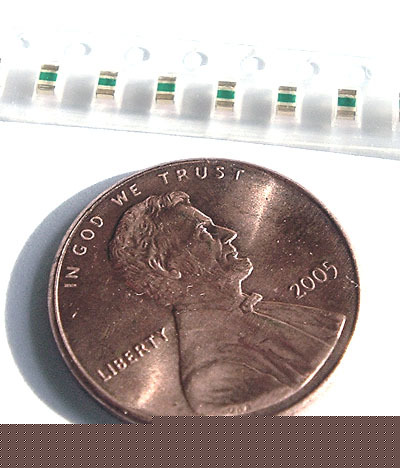 Surface mount chip leds ~ high efficiency red 0805 (50)