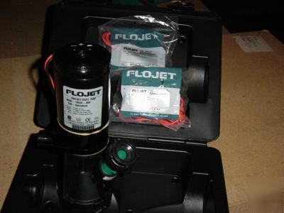 Flojet rv portable waste pump 12 vdc 6' control switch