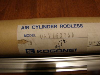 New koganei 16MM bore x 750MM stroke cylinder