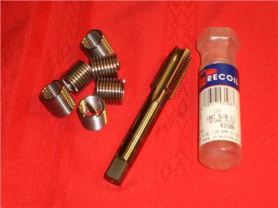 Recoil 5/8-11 sti tap + 6 threading inserts