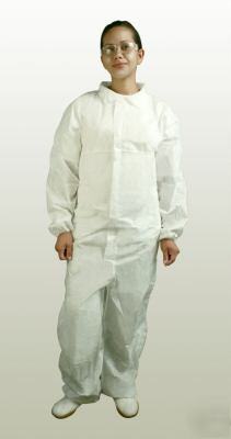 25 3XL certified polytex disposable breathable coverall