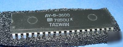 AY5-3600 gi vintage lsi ic 40-pin 1978 very limited