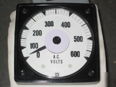 Electra ac volt meter / gauge up to 600 volts