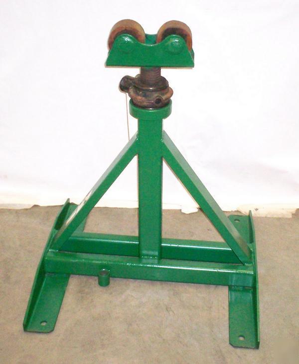 Greenlee 656 ratchet pipe reel stand 28