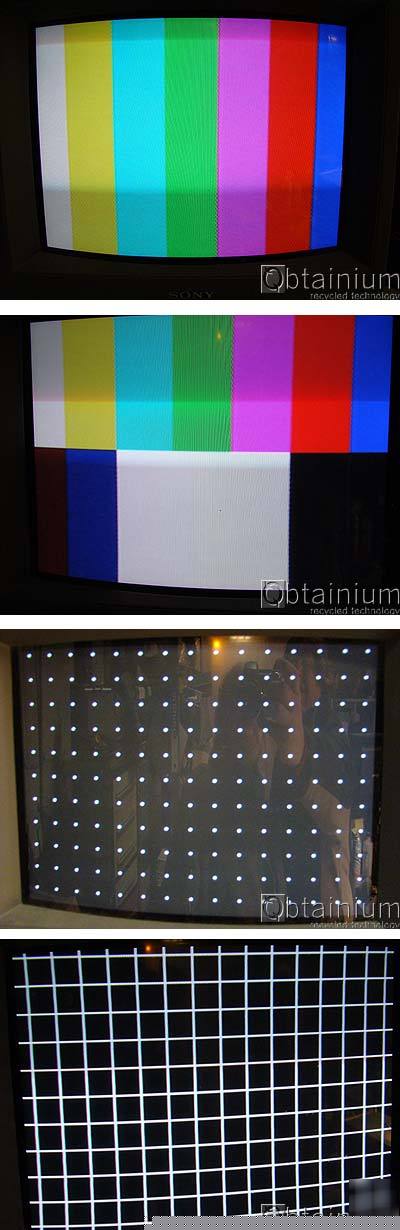 Shibasoku CB22B4 tv color bar generator pal m 