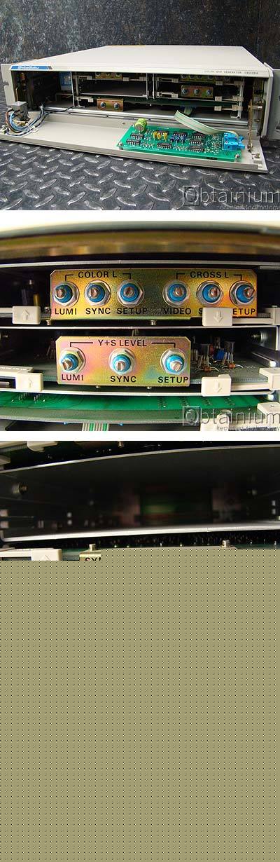 Shibasoku CB22B4 tv color bar generator pal m 