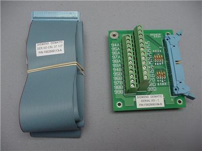 Siemens dematic serial i/o-1 board - p/n F002500109B