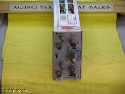 Tektronix model 7A18 duel trace amplifier 