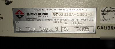 Temptronic fts thermochuck TP03010A thermal testing