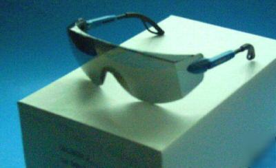 Elvex mirror safety glasses - adjustable temple
