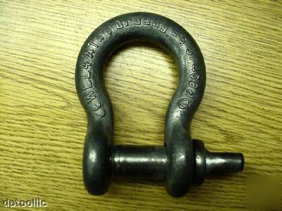 3PCS. crosby screw pin shackles anchor type