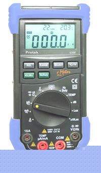 6300 3-3/4 digit five-in-one digital multi meter