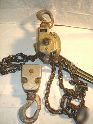 Coffing hoist - 1-1/2 ton chain hoist - ma-15