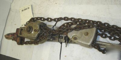 Coffing hoist - 1-1/2 ton chain hoist - ma-15