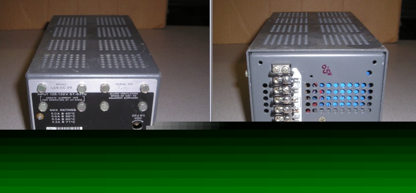 Lambda lcs-cc-28 regulated power supply 28VDC 6A