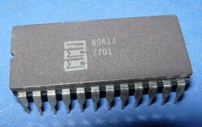 Lsi 6061J mmi 6061J 24-pin cerdip 1977-78
