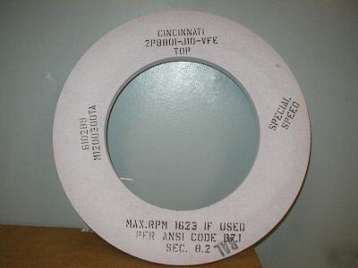 New cinci grinding wheel 2PB801JVFE 20 x 1 x 12 