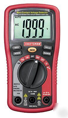 New craftsman 82314 digital multimeter cat-iii 600V 