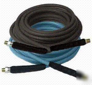 Pressure wash, hose asm, 4000PSI, 3/8 x 100 feet, blue