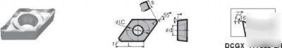 DCGX11T304-lh/ PTD101 carbide insert 10 lots of 10 pcs