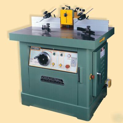 General 40-450 5HP 1PH or 7-1/2HP 3PH shaper