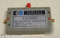 Hp model 33001D pin absorptive modulator