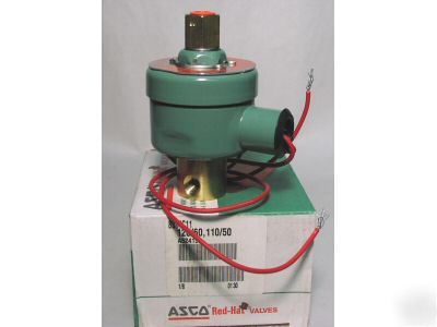 New asco red hat 8314C11 solenoid valve 3W-1/8