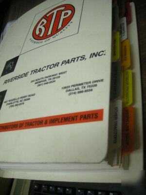 Rtp tractor & implement parts catalog of parts & acces