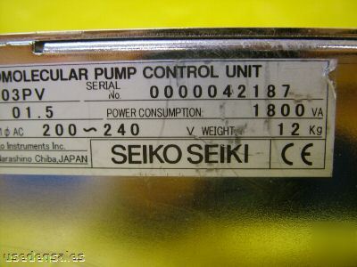 Seiko seiki turbopump controller stp-A2503PV