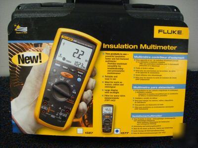 New fluke 1577, insulation multimeter. brand with cert