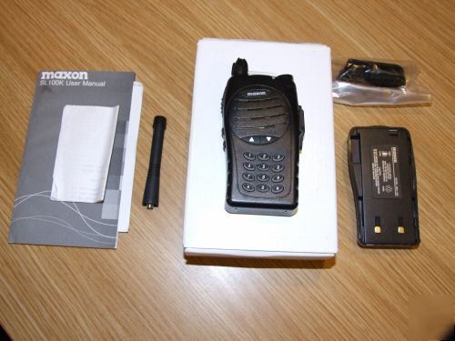 New maxon SL100K U2 uhf 440 470 mhz radio walkie talkie 