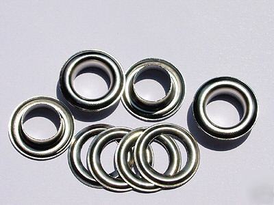 12.5MM metal purse bag grommets nickel 100SET JE26M-nl