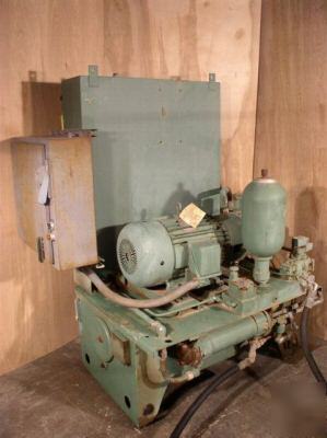 25 hp cincinnati / rexroth hydraulic system 25 hp