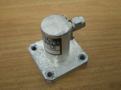 Amc microwave WR51 to sma m waveguide adapter