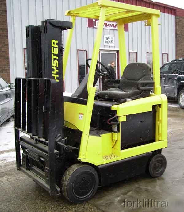 Hyster electric 3500LB cap forklift lifttruck