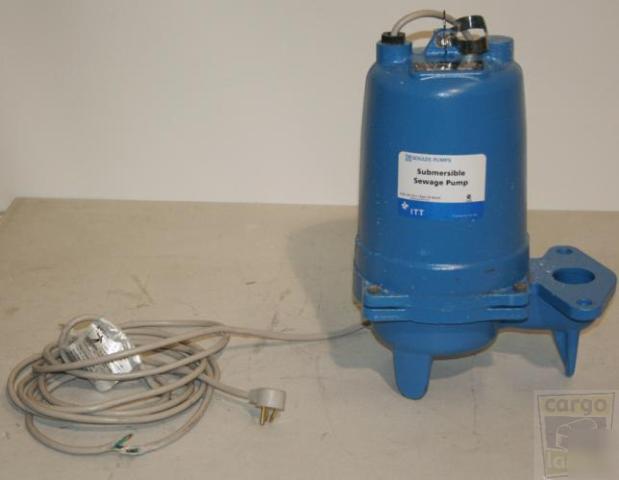New goulds pumps WS0512BHF submersible sewage pump 