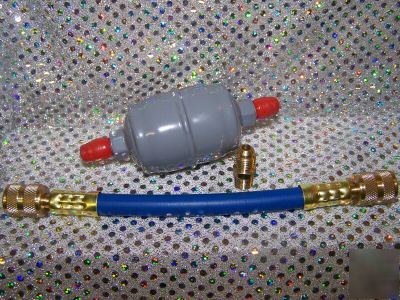 Recycle refrigerant recovery unit pre-filter & hose kit