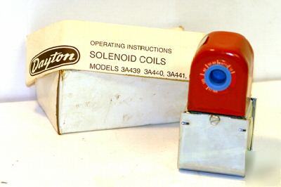 1 dayton 6X543 operating coil w/ junction box
