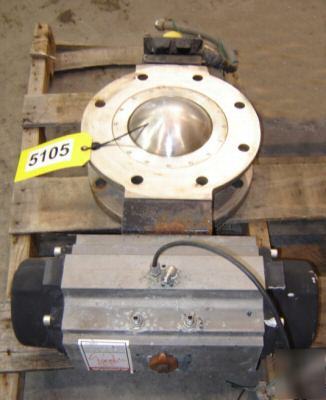 Used: 6â€ diameter roto-disc spherical valve (5105)