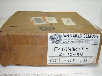  weld mold co. welding wire E410NIMOT-1 1/16''