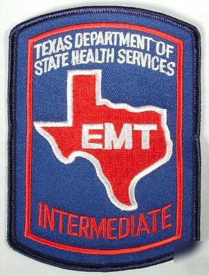 New brand emt intermediate shoulder patch 