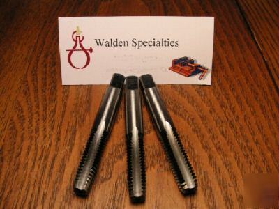 3/8''x 16 unc taps, plug, bottoming, & taper 3PC set