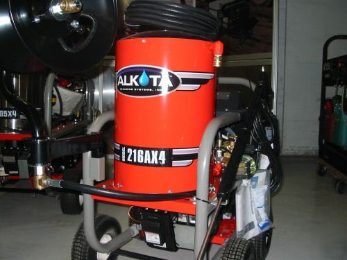 Alkota hot water pressure washer stainless & portable