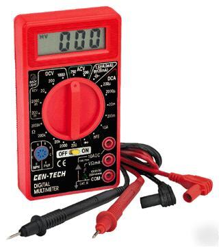 Digital ac/dc volt-ohms-meter (vom) 7FUNCTION,19 ranges