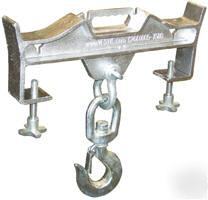 Forklift hoisting hook, fork truck hook, hook, shackle