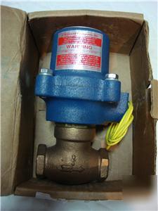 Gould solenoid valve type Q32 air water 5-150PSI 3/4