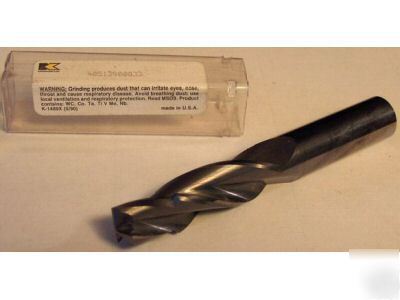 New km. solid carbide step drill borer bit .430 x .525