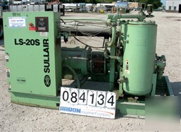 Used: sullair single stage rotary screw air compressor,