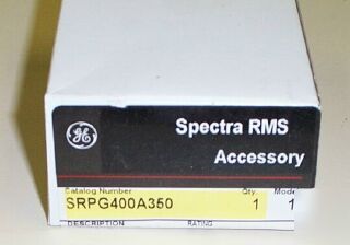 Ge circuit breaker rating plug SRPG400A350