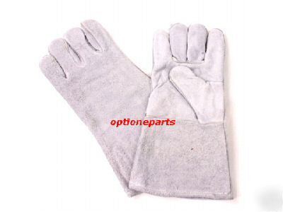 Industrial grade aa welding gloves flannel lining